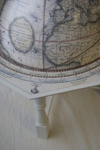Giovanni Maria Cassini     13 inch hand coloured terrestrial globe 4